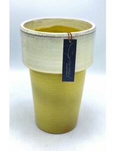Villa Pottery  Toscane Pot Yellow