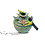 Villa Pottery  Licht Groene vogel vaas Grenada