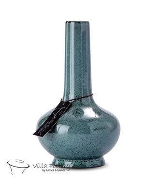 Villa Pottery  Amber Vaas Licht Groen Blauw