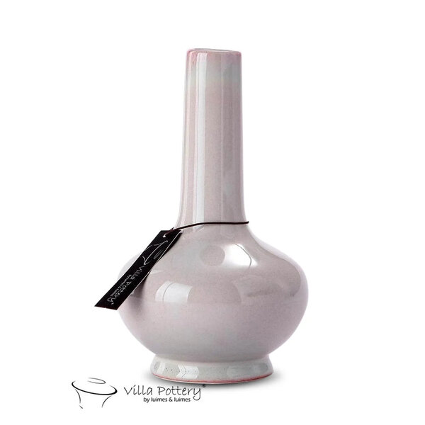 Villa Pottery  Amber Vaas Roze Grijs