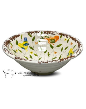 Villa Pottery  Babette Bird Schaal