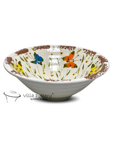 Villa Pottery  Babette Butterfly Schaal Mix