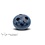 Villa Pottery  Blauw Zwarte vaas Marrakech