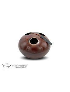 Villa Pottery  Bruin Cognac vaas Marrakech