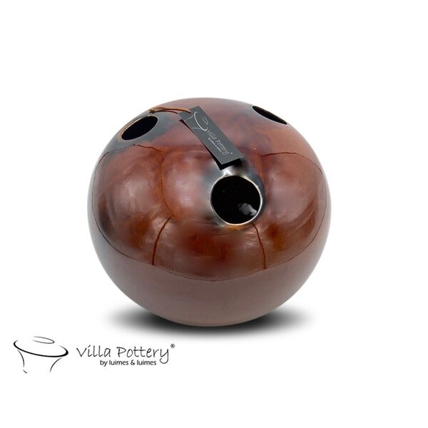 Villa Pottery  Bruin Cognac vaas Marrakech