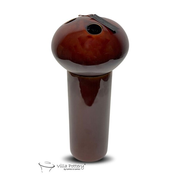 Villa Pottery  Bruin Cognac vaas Marrakech