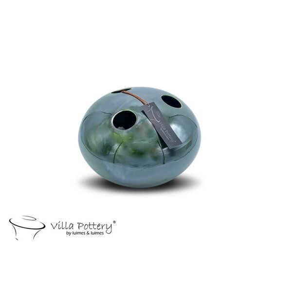 Villa Pottery  Groen vaas Marrakech