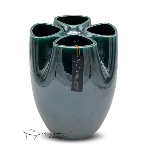 Villa Pottery  Groene vaas Valance