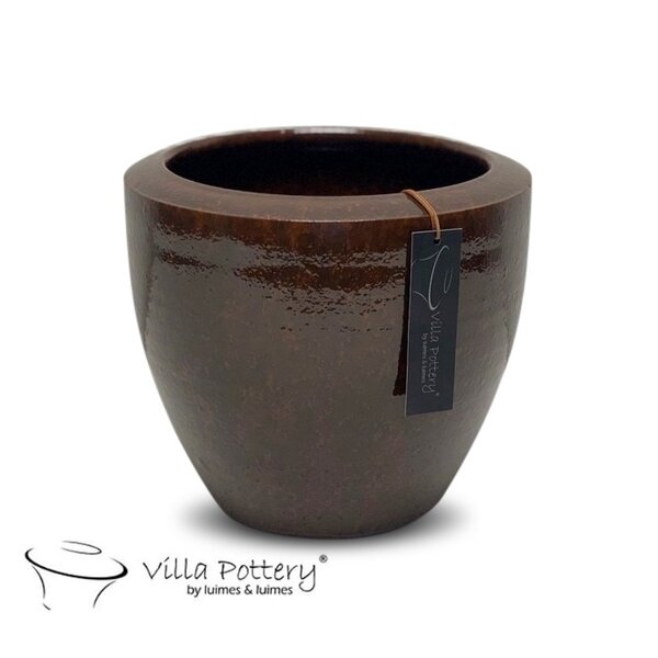 Villa Pottery  Bologna Pot Bruin