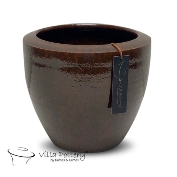 Villa Pottery  Bologna Pot Bruin