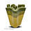Villa Pottery  Chimney Groen Geel