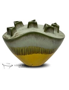 Villa Pottery  Chimney Groen Geel