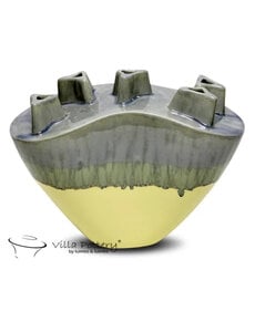 Villa Pottery  Chimney Grijs Geel