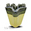 Villa Pottery  Chimney Grijs Geel