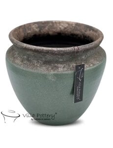 Villa Pottery  Lucca pot Groen