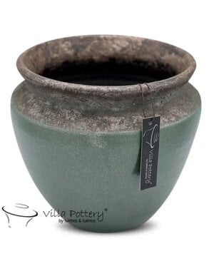 Villa Pottery  Lucca pot Groen
