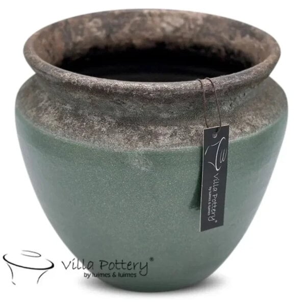 Villa Pottery  Lucca pot Groen