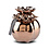 Villa Pottery  Goud Bloemenvaas Patricia
