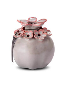 Villa Pottery  Roze Bloemenvaas Patricia