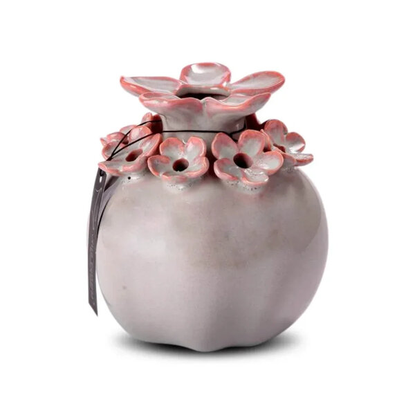 Villa Pottery  Roze Bloemenvaas Patricia