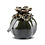 Villa Pottery  Groene Bloemenvaas Patricia