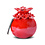 Villa Pottery  Rood Parel Bloemenvaas Patricia