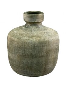 HS Potterie Kruik Fles Miami Groen - Cement