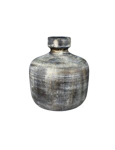 HS Potterie Kruik Fles Miami Zwart - Cement