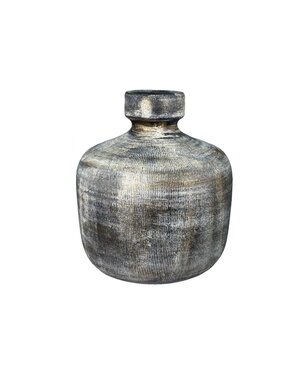 HS Potterie Kruik Fles Miami Zwart - Cement