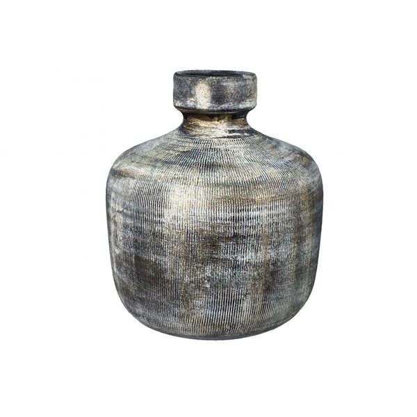 HS Potterie Kruik Fles Miami Zwart - Cement