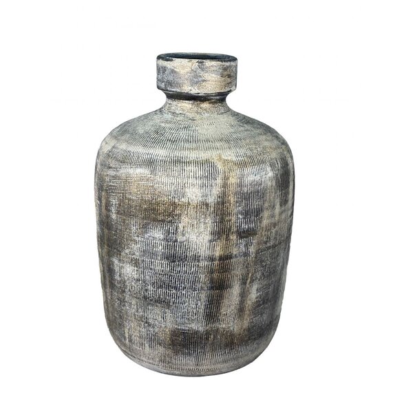 HS Potterie Kruik Fles Miami Zwart - Cement