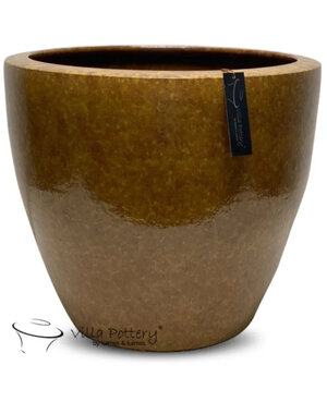 Villa Pottery  Bologna Pot Geel Reactive