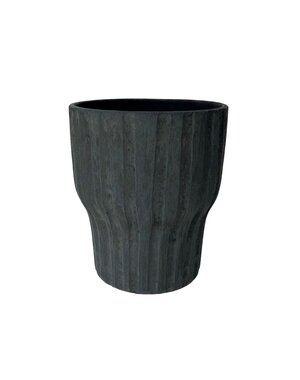 HS Potterie Vigo Antraciet Vaas
