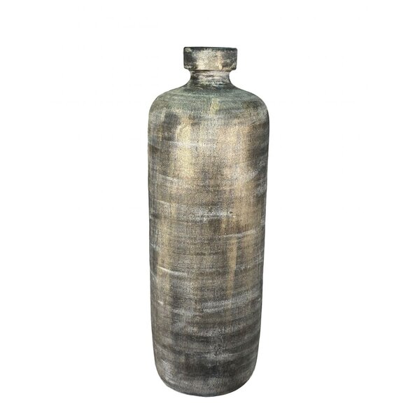 HS Potterie Bloempot-Vaas Zwart - Cement Miami
