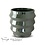 Villa Pottery  Bloomvibe – moderne bloempot met geometrische ribbels
