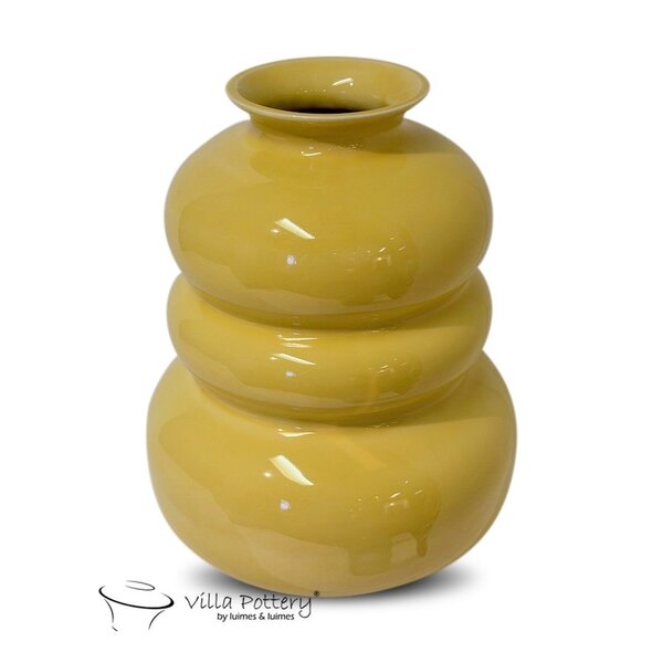 Villa Pottery  Bolla Vie – elegante designvaas met sierlijke rondingen