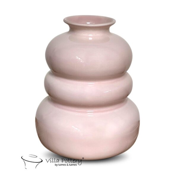 Villa Pottery  Bolla Vie – elegante designvaas met sierlijke rondingen