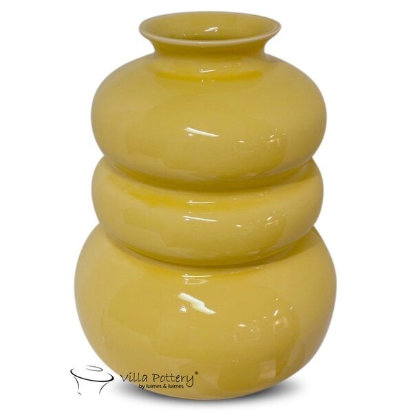 Villa Pottery  Bolla Vie – elegante designvaas met sierlijke rondingen
