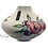Villa Pottery  Louise – elegante vaas met schilderachtig bloemendessin
