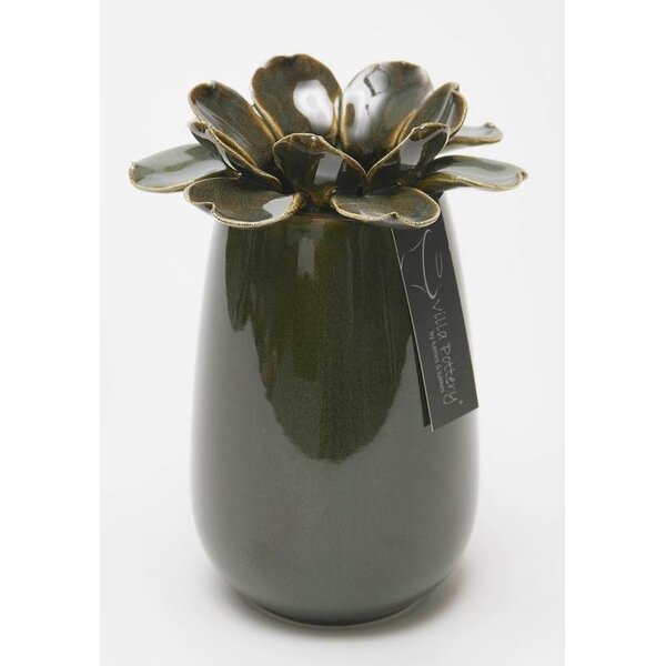Villa Pottery  Madelief – decoratieve vaas met sierlijke bloemvorm
