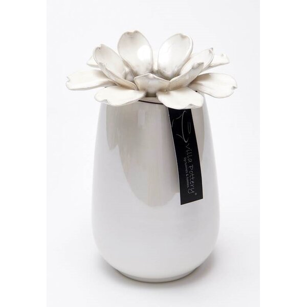 Villa Pottery  Madelief – decoratieve vaas met sierlijke bloemvorm