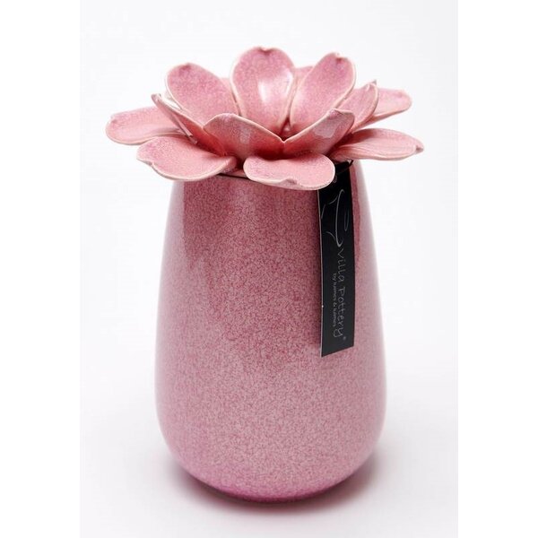 Villa Pottery  Madelief – decoratieve vaas met sierlijke bloemvorm