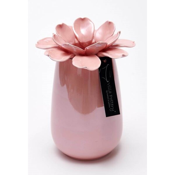 Villa Pottery  Madelief – decoratieve vaas met sierlijke bloemvorm