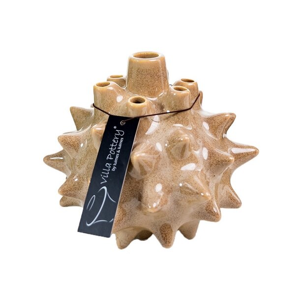Villa Pottery  Malibu – decoratief vaasje met speels stekeldesign