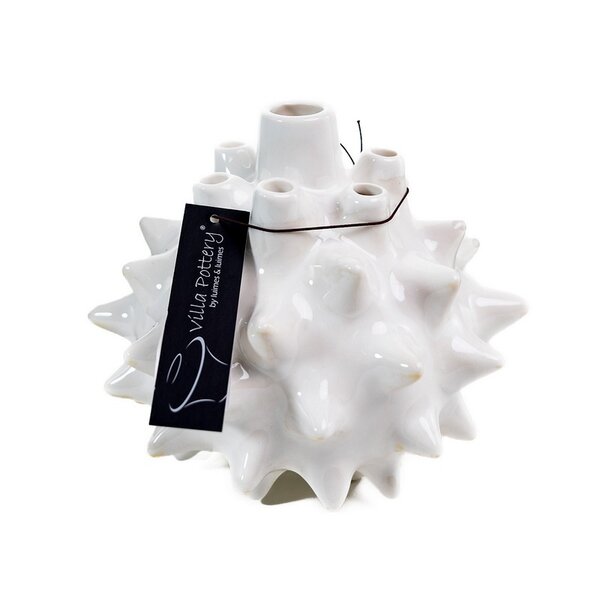 Villa Pottery  Malibu – decoratief vaasje met speels stekeldesign