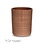 Villa Pottery  Michigan – moderne bloempot met horizontaal ribbelpatroon