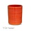 Villa Pottery  Michigan – moderne bloempot met horizontaal ribbelpatroon