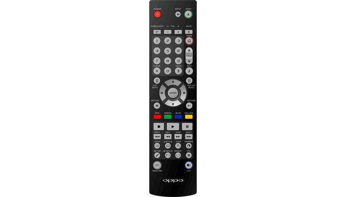 OPPO  Remote for OPPO BDP-103/105 Darbee  for dispatch in the Netherlands only