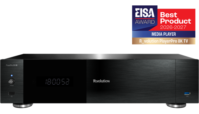 R_volution R.volution PlayerPro 8K TV (Uit vooraad leverbaar)