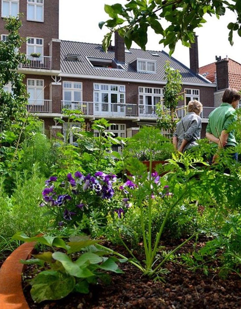 Cortenstaal Plantenbak Rond